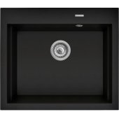 Set - Sink PYRAMIS PYRAMIS SIROS (57x51.5) 1B + Faucet IDEA Black Edit