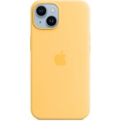 "Silicone Case with MagSafe iPhone 14 Plus (MPTD3ZM/ A)" Sunglow