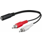50092 Audio cable adapter 3.5 mm