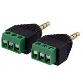 3-pin Terminal block 3,5mm, 2-Pack