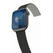 Silicone Link Apple Watch 42/ 44/ 45/ 49mm Black-Gray