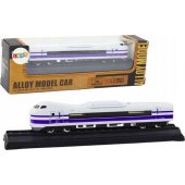 Collector®s Model Train Wagon 1:48 Metal White and Purple