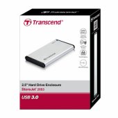 External HDD Enclosure 2.5" USB 3.0 Silver StoreJet 25S3