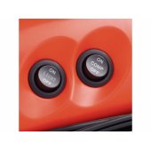BLACK + DECKER compressor ASI200-XJ, 8,27bar, air pump (orange / black