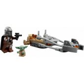 75436 The Mandalorian and Grogu®s Speeder Bike