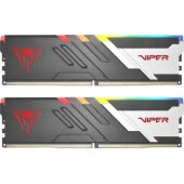 Viper Venom RGB Black 2x32GB DDR5 5600MHZ UDIMM PVVR564G560C40K