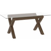 TURIN 180x90xH75cm Smoky Oak