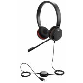 Evolve 30 II Stereo MS Black/ Red