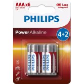 LR03P6BP/ 10 Power Alkaline AAA / 6 pcs