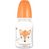 Standard Narrow Neck Bottle 120 ml CUTE ANIMALS 11/ 851 Orange