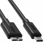 Y-C475BK USB type-C to microUSB-B 1m Black