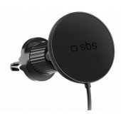 Circle Car Holder Magsafe 15W Black