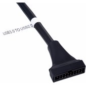 AK-CA-28 USB 19 pin (M) to USB 9 pin (F) 20 cm