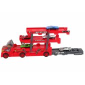 Large 3-storey truck trailer Heavy Duty Truck With extendable Car Laun