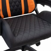 Gaming Chair Whale Black/ Orange