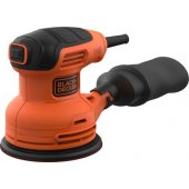 BLACK+DECKER Eccentric sander BEW210-QS (orange/ black, 230 watts)