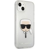 "KLHCP13SKHTUGLS TPU Full Glitter Karl Head Case iPhone 13 mini"