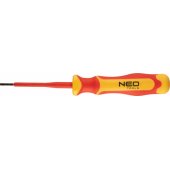 Neo flathead screwdriver 0,4x2,5x75mm 1000V (04-130)