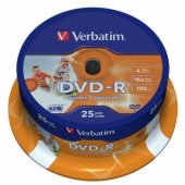 DVD-R 4.7GB Printable Cake Box 25