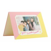MSG Photo message card Pink/ Yellow