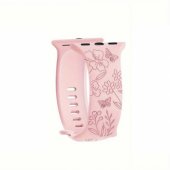 Silicone Strap for Apple Watch 42 / 44 / 45 / 49 mm Pink