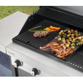Cast Iron Griddle for 2 Burner Grill