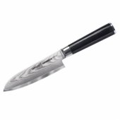 DAMASCUS Universal Kitchen knife Santoku 145mm