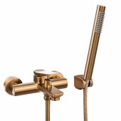 BATH MIXER NERI WITH SHOWER SET COPPER