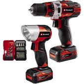 Cordless Drill TE-CD 12/ 1 +22+CL, 12V (red/ black, 2x Li-Ion ba
