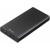 "Powerbank USB-C PD 100W 38400" Black