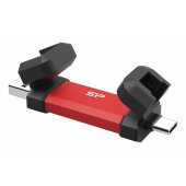 500GB DS72 Dual USB-C USB-A 3.2 Red