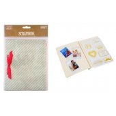 Instax Scrapbook "Blue Stripe"