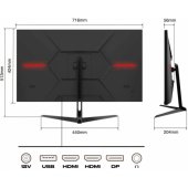 JAPANNEXT JN-IPS315WQHD165F 31.5" VA 16:9