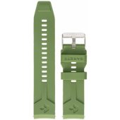 Universal Silicone Strap 22mm Green