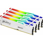 Fury Beast RGB White 128GB DDR5 5600MHz DIMM KF556C40BWAK4-128