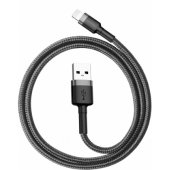 CALKLF-AG1 Cafule Cable Lightning QC3.0 2.4A, 0.5m Grey