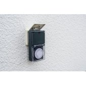 Mechanical timer MZ 44 EN IP44 Black