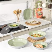 BW092771EU7 Earth 24cm Fry Pan Green