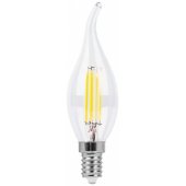LED Filament bulb E14, C35T, 4W, 520lm, 3000K, 360°