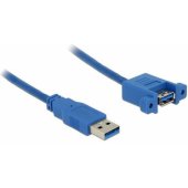 Cable USB-A 3.0 1m Blue