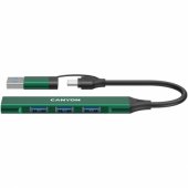 DS-02 4in1 USB-A/ C Green