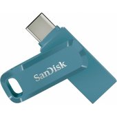 128GB Ultra Dual Drive Go USB-A / USB-C Blue