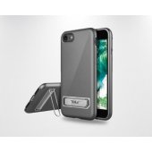 "Premium Kickstand Ultra Shield Cover iPhone 7" Silver