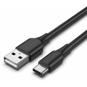 CTHBF USB-A 2.0 to USB-C 3A 1m Black