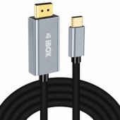Cable USB-C - DisplayPort 4K 1.8m Black