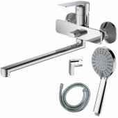 BRUCE GS with shower set chrome-plated