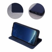 Leather book case iPhone 13 Pro Blue