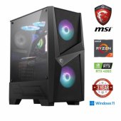 Ryzen 7 5800X 32GB 1TB SSD 1TB HDD RTX 4060 W11Home