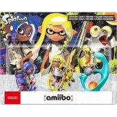 Nintendo Amiibo Splatoon 3 Figures / 3 Figures: Octoling (Blue) / Ink
