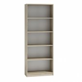 Topeshop Regał 60cm półka szafka książki segregatory sonoma